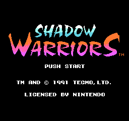 Shadow Warriors